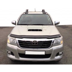 Дефлектор капота 2011-2015 (EuroCap) для Toyota Hilux