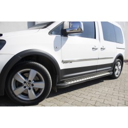Комплект молдингов и расширителей арок 2 двери, длинная база для Volkswagen Caddy 2015-2020 гг