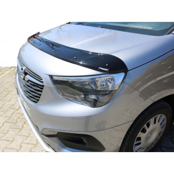 Дефлектор капоту (EuroCap) для Opel Combo 2019- рр