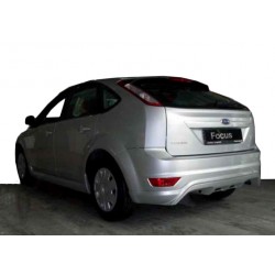 Накладка на задний бампер HB (под покраску) для Ford Focus II 2005-2008 гг