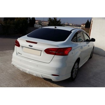 Накладка на задний бампер Sedan 2015-2025 (под покраску) для Ford Focus III