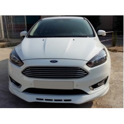 Накладка на передний бампер 2015-2017 (под покраску) для Ford Focus III