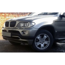 Накладка на передний бампер послерестайл (под покраску) для BMW X5 E-53 1999-2006 гг