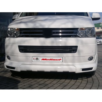 Накладка на передний бампер Sport 2 (под покраску) для Volkswagen T5 2010-2015 гг