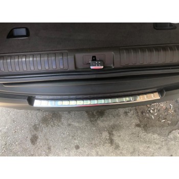 Накладка на задний бампер (нерж) для Range Rover Sport 2014-2022 гг Накладка на задний бампер (нерж) для Range Rover Sport 2014-2022 гг