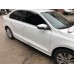 Накладки на дзеркала (2 шт., нерж) OmsaLine - Італійська нержавійка для Volkswagen Passat СС 2008- рр
