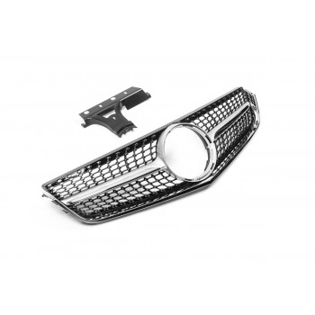 Передня решітка (2009-2013, Diamond Silver) для Mercedes E-сlass coupe C207 рр