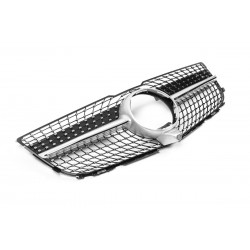 Передняя решетка Diamond Silver (2013-2015) для Mercedes GLK сlass X204