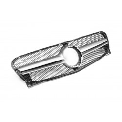 Передняя решетка AMG Silver (2014-2016) для Mercedes GLA X156