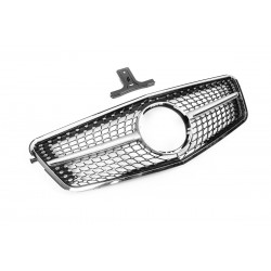 Передняя решетка Diamond Silver (2009-2012) для Mercedes E-сlass W212