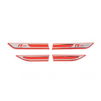 Шильдик R-Line (в асортименті) чорний для Volkswagen Passat B8 2015-2023 рр