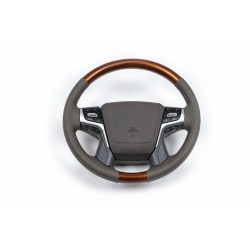 Руль в сборе (светлое дерево) для Toyota Land Cruiser 200