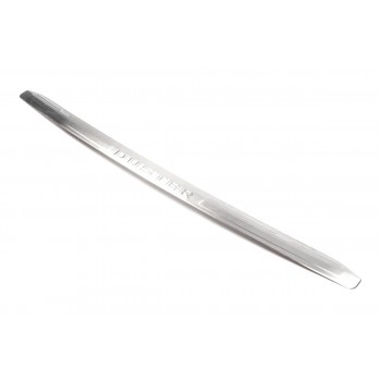 Накладка на задній бампер OmsaLine (нерж) для Dacia Duster 2018-2024 рр Накладка на задній бампер OmsaLine (нерж) для Dacia Duster 2018-2024 рр