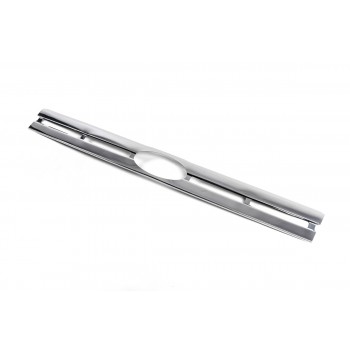 Накладки на решітку радіатора (нерж.) OmsaLine - Італійська нержавійка для Ford Connect 2006-2009 рр