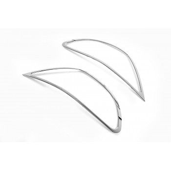 Накладки на стопы (2 шт, ABS) для BMW 7 серия E65/66