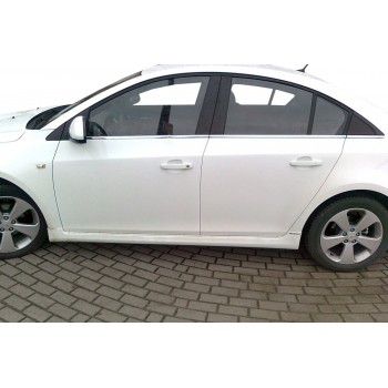 Тюнінгові пороги SD (Meliset, під фарбування) для Chevrolet Cruze 2009-2015 рр
