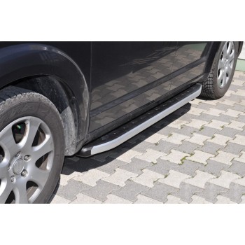 Боковые пороги Fullmond (2 шт., алюминий) для Chrysler Voyager 2001-2007 гг