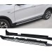 Бокові пороги ОЕМ V3 (2 шт., алюміній) для BMW X4 F-26 2014-2018 рр