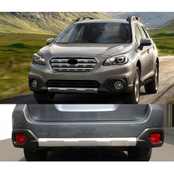 Передняя и задняя накладки V1 (2шт, EU) для Subaru Outback 2014-2019 гг