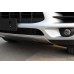 Передняя и задняя накладки (2 шт) для Porsche Macan 2014-2024 гг