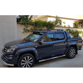 Боковые трубы (2 шт, нерж) 60мм для Volkswagen Amarok 2010-2022 гг