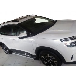 Боковые пороги Maya V2 (2 шт., алюминий) для Citroen C5 Aircross 2017- гг