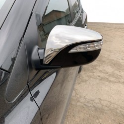 Накладки на зеркала (2 шт, нерж.) для Hyundai IX-35 2010-2015 гг