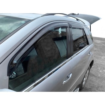 Ветровики (4 шт, HIC) для Mercedes ML W164