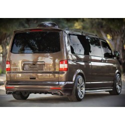 Накладка на задний бампер Sport 2 (под покраску) для Volkswagen T5 Multivan 2003-2010 гг