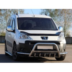 Кенгурятник WT003-Plus (нерж.) 51 мм для Citroen Berlingo 2008-2018 гг
