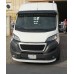 Козирьок на лобове скло (чорний глянець, 5мм) для Opel Movano 2021- рр
