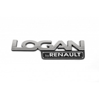 Напис by Renault Logan (14,5 см) для Dacia Logan I 2005-2008 рр
