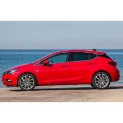 Окантовка стекол (нерж) Верх-2025низ для Opel Astra K 2016-2021 гг
