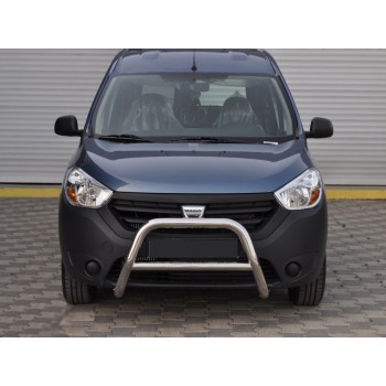 Кенгурятник WT006 (нерж.) для Renault Dokker 2013-2022 гг