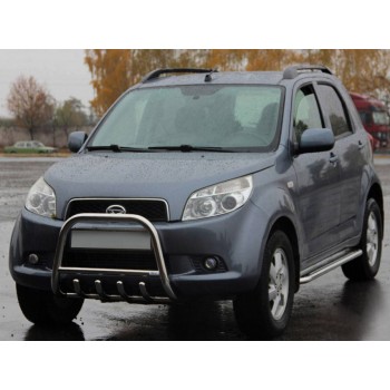 Передняя дуга QT006 (нерж.) для Daihatsu Terios 2006- гг