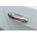 Накладки на ручки (4 шт, нерж) OmsaLine - Итальянская нержавейка для Skoda Fabia 2014-2021 гг