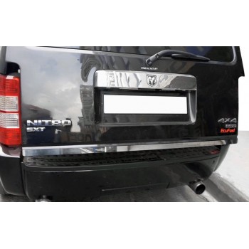 Кромка багажника (нерж.) для Dodge Nitro 2007- рр