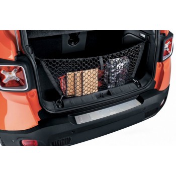 Накладка на задний бампер (нерж) для Jeep Renegade Накладка на задний бампер (нерж) для Jeep Renegade