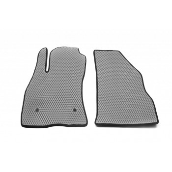 Килимки EVA (сірі, передні) для Fiat Doblo II 2010-2022 рр Килимки EVA (сірі, передні) для Fiat Doblo II 2010-2022 рр