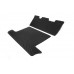 Коврик багажника 2 шт Черный (EVA, 7 мест) для Toyota Land Cruiser 100