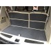 Коврик багажника 5 частей (EVA, черный) для Nissan Patrol Y62 2010-2024 гг
