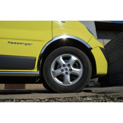 Накладки на колесные арки (4 шт, нержавейка) 2001-2007 для Nissan Primastar