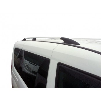 Рейлінги Хром Коротка, Пластикові ніжки для Opel Combo 2012-2018 рр