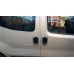 Накладка вокруг ручек (4 шт, нерж) Carmos - Турецкая сталь для Opel Combo 2012-2018 гг