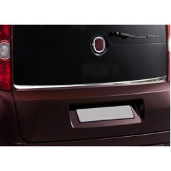 Кромка заднего стекла (нерж) для Opel Combo 2012-2018 гг