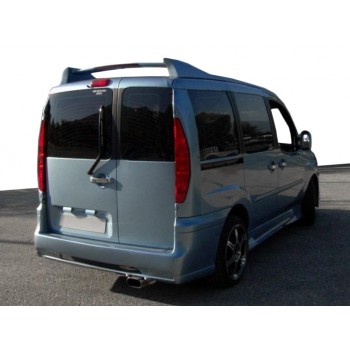 Рейлинги с спойлером HRV-type (под покраску) для Fiat Doblo I 2001-2005 гг
