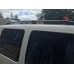 Рейлінги Чорні Максі база, металеві ніжки для Fiat Doblo I 2005-2010 рр