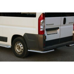 Задні куточки AK003 (2 шт., нерж) для Citroen Jumper 2007-2025 рр