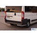Задні куточки AK003 (2 шт., нерж) для Citroen Jumper 2007-2025 рр