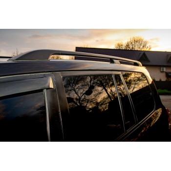 Рейлинги оригинальный дизайн Premium Black (2 шт) для Toyota Land Cruiser 200